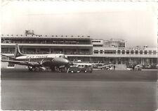 NICE 06 Airport Airplane 4 Propellers 4 Blades CPAM Written Mrs. Laurier in Grenoble 1963