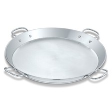 CONCORD Premium Stainless Steel Paella Pan with Heavy Duty Triply Bottom 