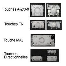 Touche de Clavier pour DELL Latitude 3379 3390 3490 3500 / Vostro 5568 7570 7580