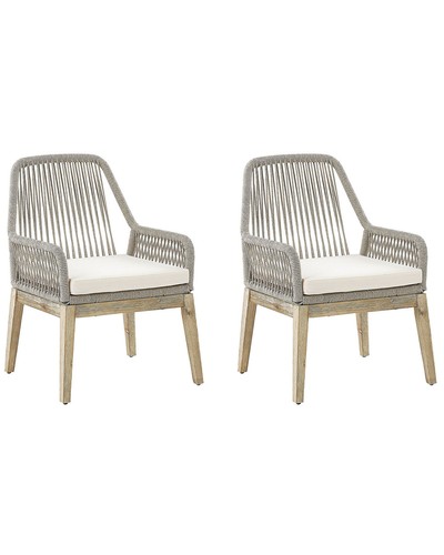 Beliani lot 2 chaises - beliani,