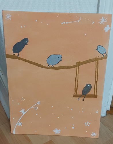 Tableau acrylique cm - 30/40,