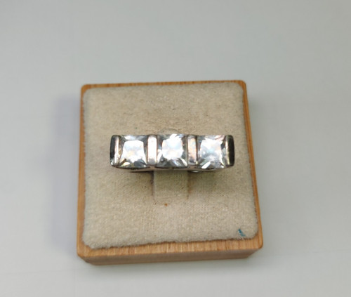 Ancienne bague décor - ancienne, strass