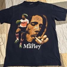 BOB MARLEY vintage 1980s T-shirt, Men’s Large