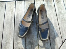 RARE CHAUSSURES CUIR NOIR