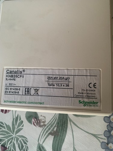 Canalis coffret dérivation - canalis, de