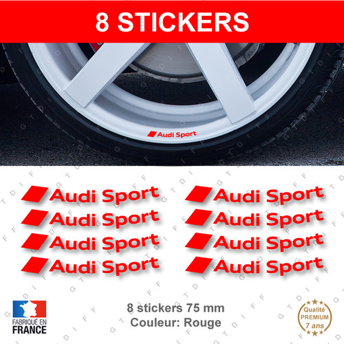 Stickers jantes audi sport - 8,
