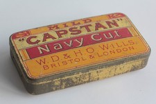 Capstan Navy Cut Sheet Metal Cigarette Box (63951)