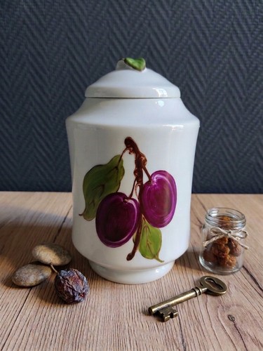Pot confiture porcelaine - à,