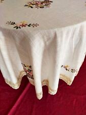 Elégante nappe ronde à