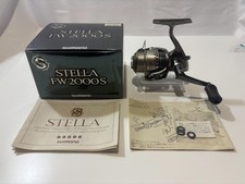 SHIMANO STELLA FW2000S Spinning Reel Metallic Silver Finish with Manual