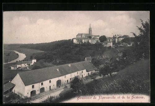 Cpa florenville vue - cpa, florenville,