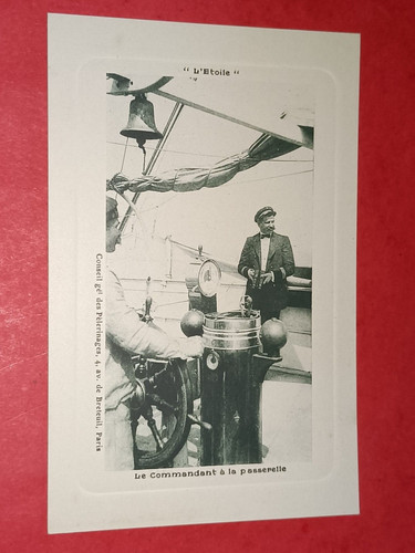 Cpa bateau etoile - bateau,