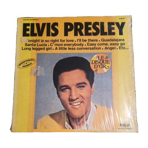 Elvis sealed disque or - elvis,