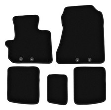 Tapis de sol en velours noir