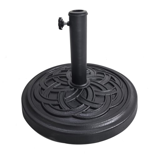 Pied parasol lourd support - de,