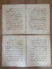Ancienne Partitions De Musique /MAYSEDER Joseph Trio/violon/violoncelle/