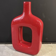 Calligaris Flower Base Vase Red