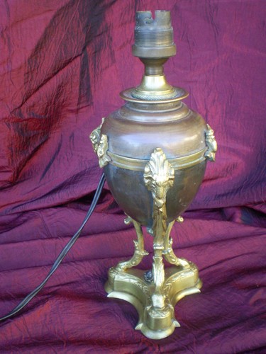 Lampe cassolette cuivre et - en,