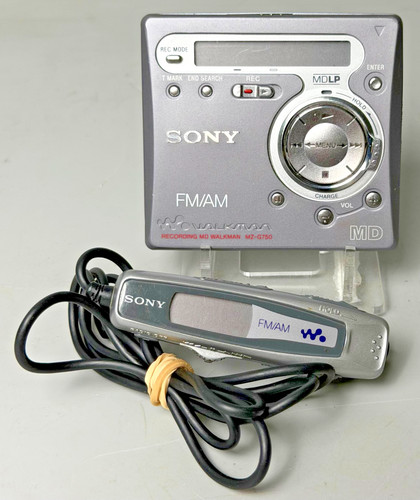 Sony g750 minidisc walkman - sony,