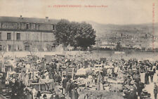 63 CPA N° 50 CLERMONT-FERRAND LE MARCHÉ AUX PUCES