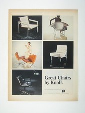 Vintage Knoll Furniture Print Ad Great Chairs By Knoll Mid Century Modern Design