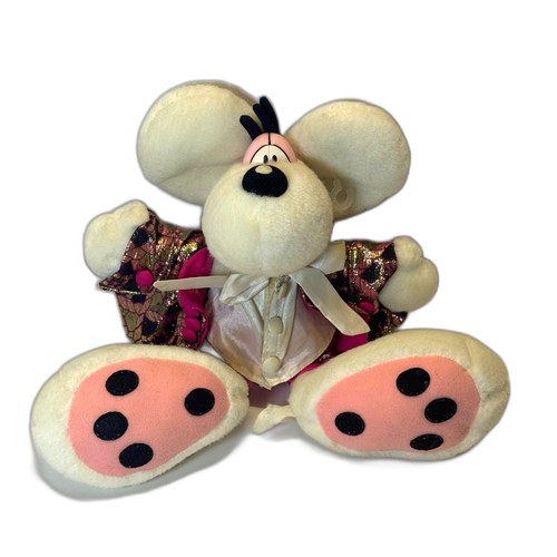 Vintage diddl mouse - plush, y2k