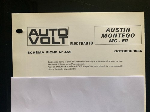 Fiche auto volt electrauto - volt,