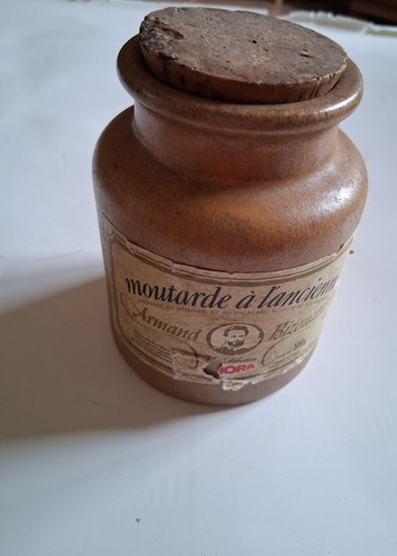 Ancien pot moutarde a - a,