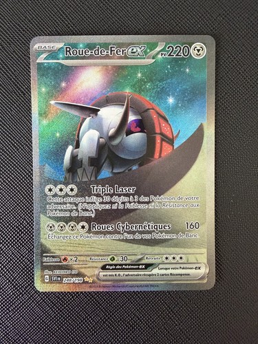 Carte pokémon roue de - :, roue-de-fer