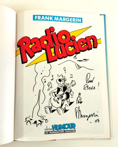 Dédicace franck margerin - dédicace,