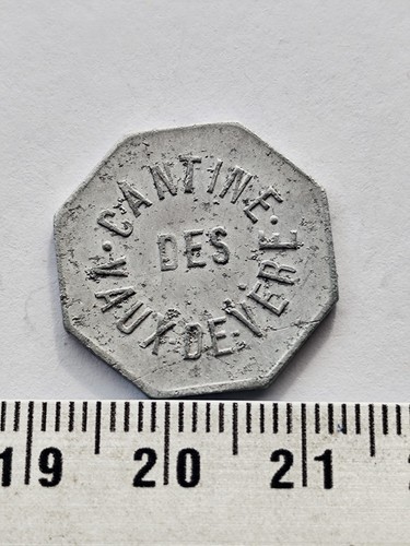 Jeton centimes cantine - 10,