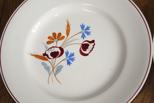 Service grandes assiettes - 13,