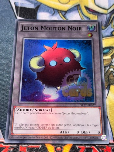 Carte jeton mouton - yu,