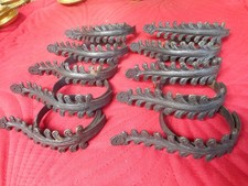 10 ANNEAUX A RIDEAUX ANCIENS