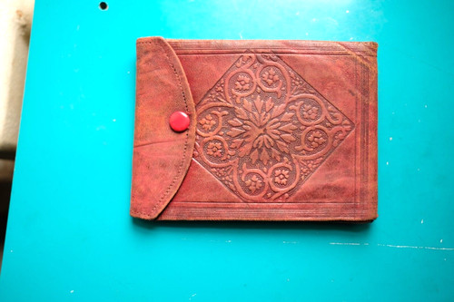 Vintage ancien porte feuille - vintage,