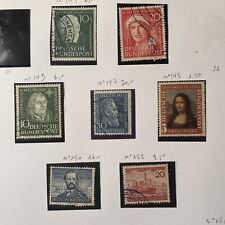 Timbres Allemagne Fédérale