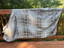 72" Eskadron Fleece Cooler / Dress Sheet in Olive Green Plaid