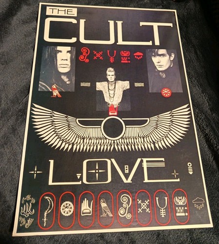 Affiche ancien the cult - ancien, love