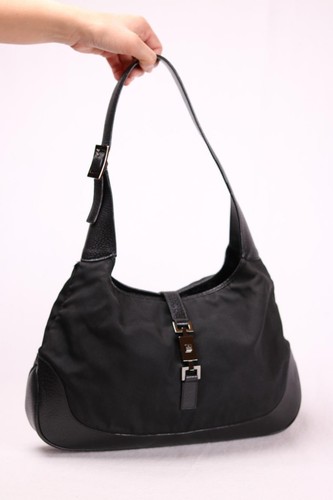 Sac main gucci jackie noir - main,