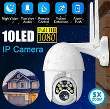 HD 1080P WIFI IP Camera Wireless Outdoor CCTV PTZ Smart Home Security IR Cam