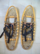 Ancienne paire raquettes à