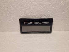 GREAT  VINTAGE  PORSCHE  DEALER  NAME  BADGE