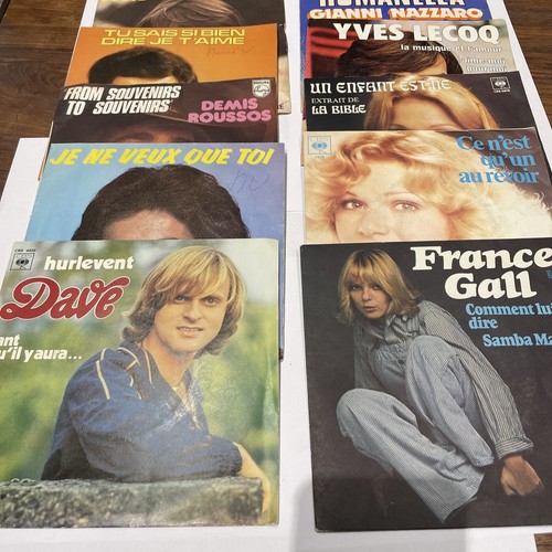 Lot disques vinyle t - lot, 44
