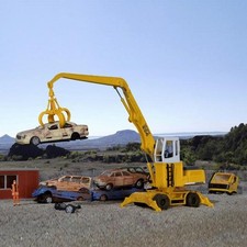 Grue sur pneu à pince