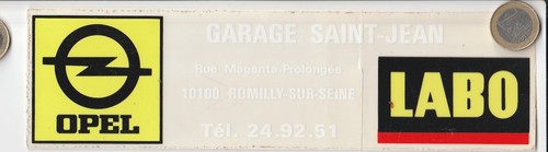Autocollants c24 opel labo - autocollants, c24.