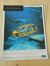 1998 Advert Ford Galaxy Minivan