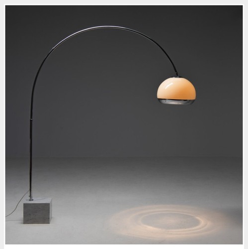 Vintage guzzini arc - vintage, lamp