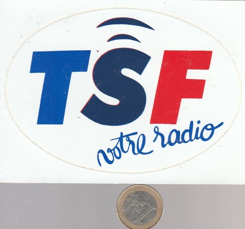 Tsf radio sticker - tsf,