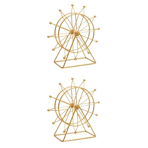 Modern gold ferris wheel - modern,