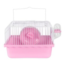  1 pc Hamster Cage Voyage Transporter Rat Cage Petits Animaux Fournitures